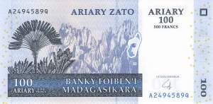 100 Ariary 2004